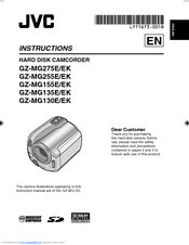 Jvc GZ-MG130E/EK Instruction Manual