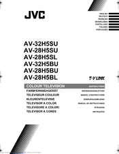 JVC AV-28H5BU Instruction Manual