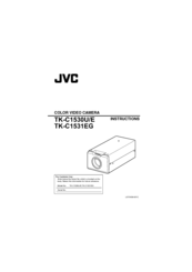 JVC TK-C1530U - CCTV Camera Instructions Manual