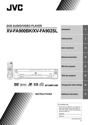 JVC XV-FA900BKJ Instructions Manual