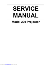Hughes JVC Model 200 Service Manual