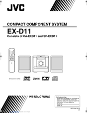 JVC SP-EXD11 Instructions Manual