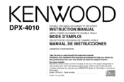 Kenwood DPX-4010 Instruction Manual
