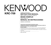 Kenwood KRC-709 Instruction Manual