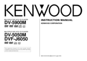 Kenwood DV-5050M Instruction Manual
