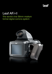 Leaf Leaf AFi-II Brochure & Specs