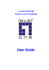 LevelOne WAB-1000 User Manual