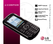 LG Cosmos Quick Start Manual