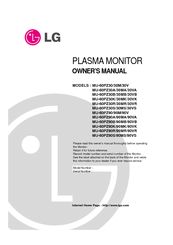 LG MU-60PZ90MR Owner's Manual