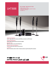 LG LHT888 Specification Sheet