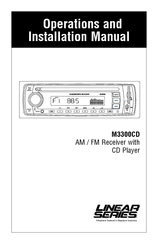 Magnadyne M3300CD Operating And Installation Manual