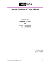 Logicube Omniclone Xi User Manual