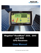 Magellan RoadMate 2036 User Manual