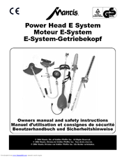 Mantis Power Head E System Owner's And Safety Manual