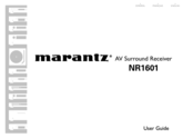 Marantz 541110480028M Manuel D'utilisation
