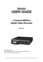 Maxtor SSA-0412 User Manual