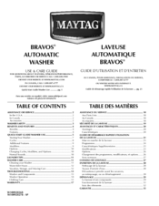 Maytag Bravos Mvwb300w Manuals Manualslib