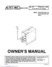 Miller Electric SPW-1 Owner's Manual