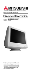 Mitsubishi diamond pro 900u