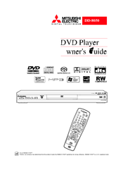Mitsubishi DD-8050 Owner's Manual