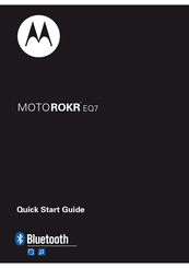 Motorola MOTOROKR 6803578F35 Quick Start Manual