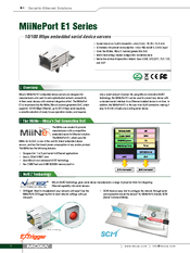 Moxa Technologies MiiNePort E1-T User Manual