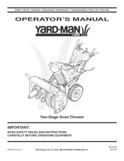 Yard-Man 769-04095 Operator's Manual