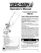 Yard-Man YM141 Operator's Manual