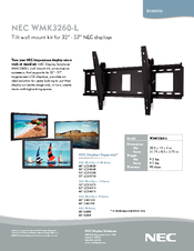 NEC LCD5220-AV - MultiSync - 52