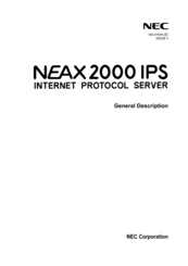 NEC NEAX2000 ND-91649 General Description Manual