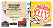 Nintendo Wario Ware D.I.Y. 70700A Instruction Booklet