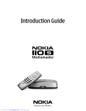 Nokia Mediamaster 110 S Introduction Manual