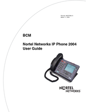 Nortel Networks 2004 User Manual