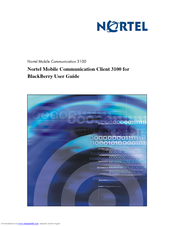 Nortel 3100 Series User Manual