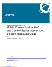 Nortel NN49000-315 Integration Manual