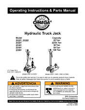 Omega 23991 Operating Instructions & Parts Manual