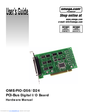 Omega OME-PIO-D24 User Manual