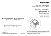 Panasonic EW3003 Operating Instructions Manual