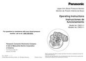 Panasonic EW3111 Operating Instructions Manual