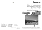 Panasonic CQDF583U - AUTO RADIO/CD DECK Operating Instructions Manual