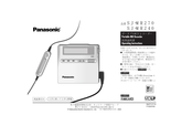 Panasonic SJ-MR270 Operating Instructions Manual