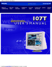 Philips 107E2174H User Manual
