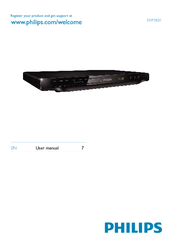 Philips DVP3820/55 User Manual