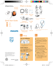 Philips ACT101M/17 Quick Start Manual
