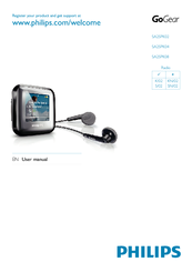 Philips GoGear SA2SPK08 User Manual