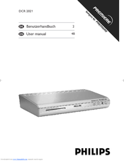 Philips PREMIERE DCR 2021 User Manual