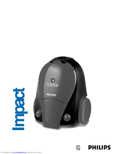 Philips Impact Vacuum Cleaner User Manual