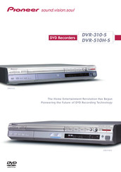 Pioneer DVR-510H-S Brochure & Specs