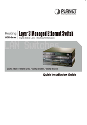 Planet WGS3-24240 Quick Installation Manual