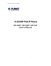 Planet VIP-153PT User Manual